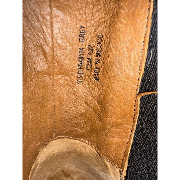 Frye Conway Suede Leather Chelsea Boots Size 10.5 Color Grey Brand New Mspr $328 - Picture 7 of 8